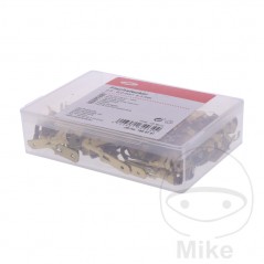 JMP Pack of 100 flat connectors 2.5-6.0 6.3 MM 158.07.91