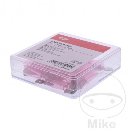 JMP Pack of 25 flat connectors 0.5-1.5 6.3 MM 158.08.96
