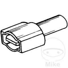 HERTH+BUSS insulated flat connector 2.5-4.0 6.3 MM 158.83.00