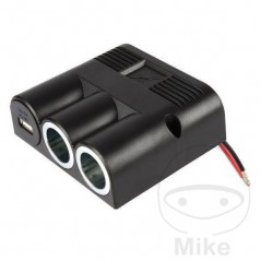 HERTH+BUSS Plug 2 outlets + USB 194.03.58