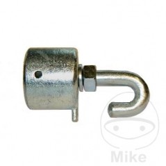 End piece with hook for horse trailer bar 338.04.50