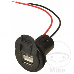 Enchufe USB doble con tapa M+S 706.00.77