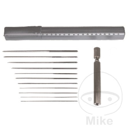 BLITZ Set of 12 reamers for nozzles 0.6-1.9 MM 614.03.45