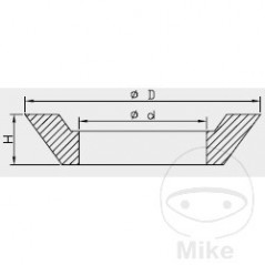 KAYABA Spare shock absorber spring spacer 773.12.05