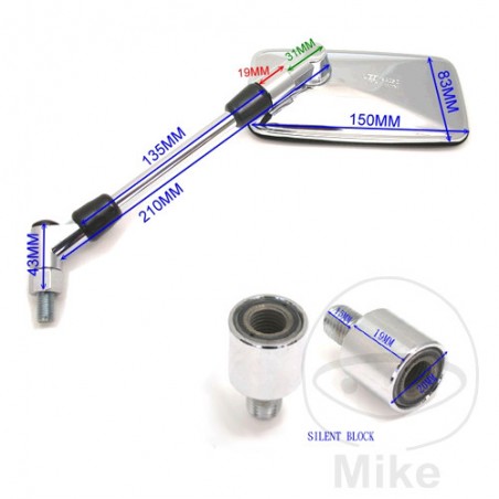 JMP Espejo retrovisor derecho/izquierdo 713.17.09