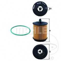 MAHLE FILTRO DE ACEITE OX258D 313.52.41