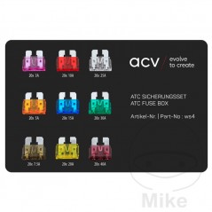 Pack 180 assorted fuses 3-40A ATC 149.00.28