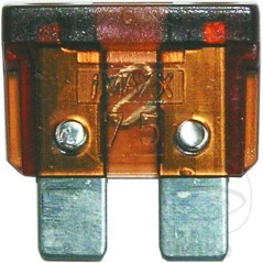 Pack of 100 flat fuses 7.5 A ALTN: 1491760 149.09.03