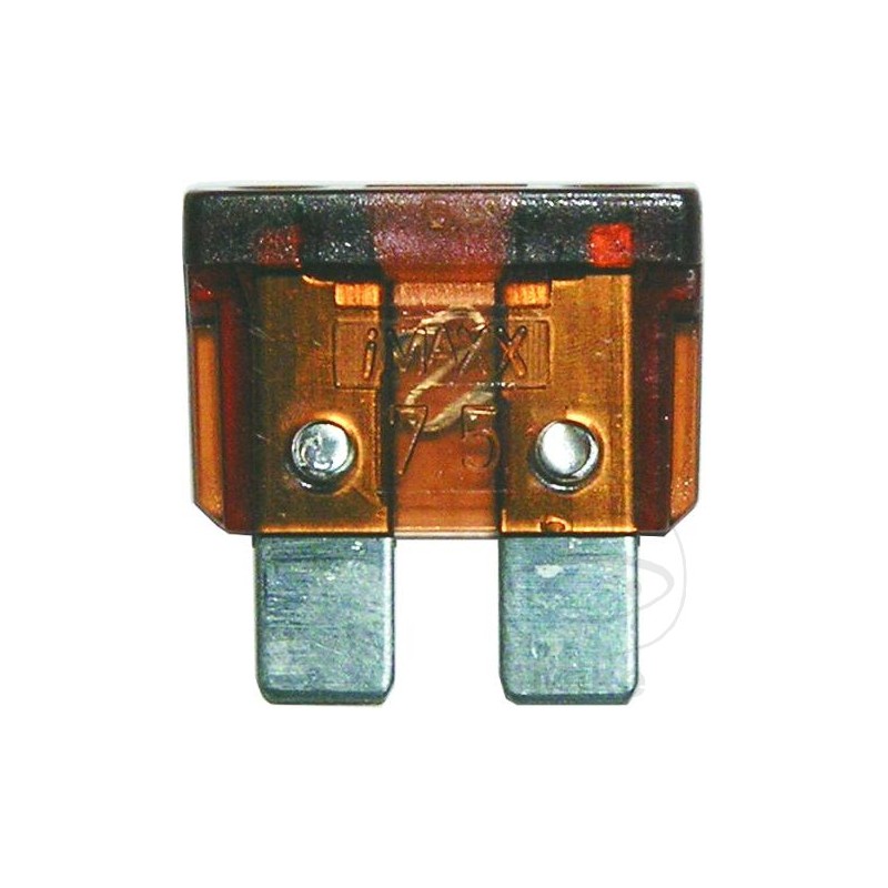 Pack of 100 flat fuses 7.5 A ALTN: 1491760 149.09.03