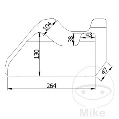 6ON Funda de moto ATV 711.56.VAR