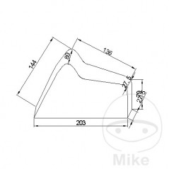 6ON Funda de moto ATV 711.56.VAR