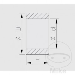 KAYABA Bearing needle cage for piston rod 773.12.09
