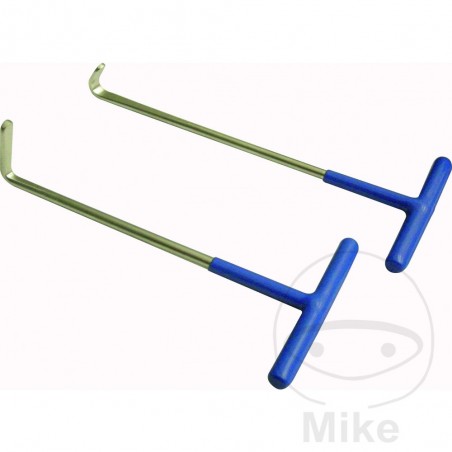 Set of 2 spring hooks 617.31.24