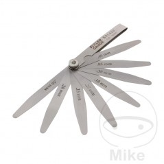 Set 8 hojas medidor de espesor 0.05-0.50 647.06.94
