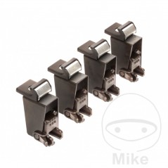 Set of 4 clamping claws for motorcycle wheel demonstrator RACING/GP 677.33.45