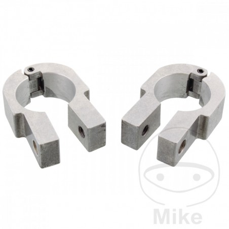 Set of 2 handlebar clamps 716.19.20