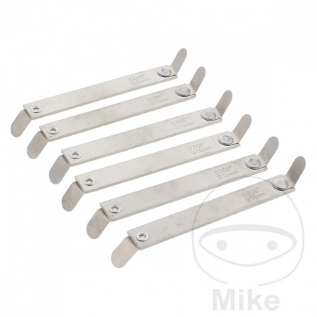 JMP Juego 6 hojas para medicion de espesor 0.15/0.20 MM 722.00.68