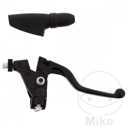 DOMINO Universal left brake lever with rear view mirror support 131MM 730.03.01