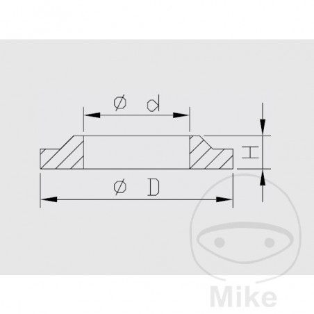 KAYABA Guardapolvo de amortiguador 16X31X10 773.06.53