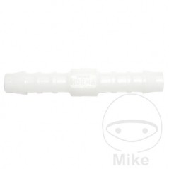 Pack of 10 straight hose connectors PVC GS5 158.30.61