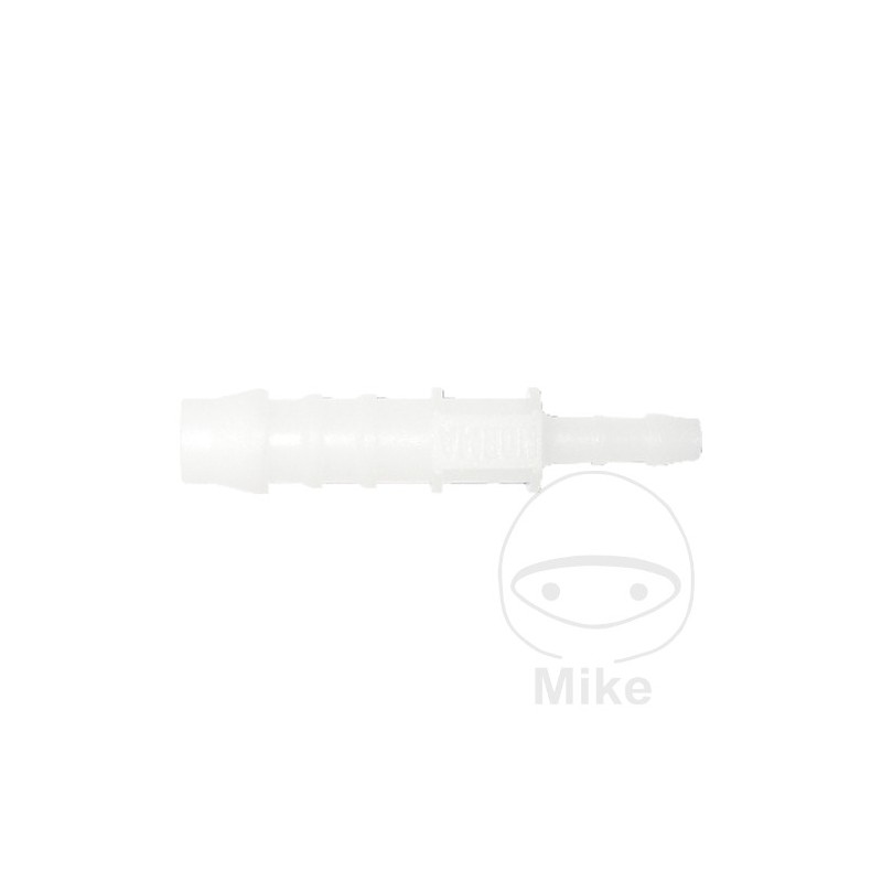 Conector de manguera recto con racor reducción PVC GRS 6-4 MM 158.31.86