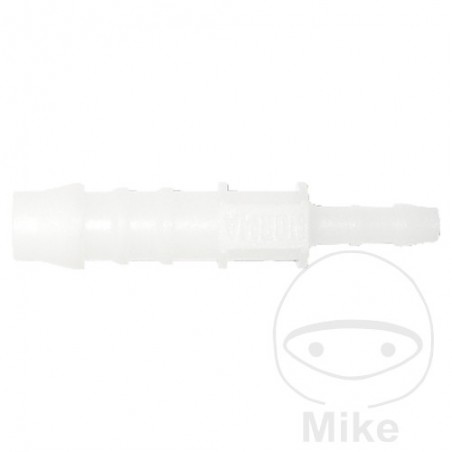 Conector de manguera recto con racor reducción PVC GRS 6-4 MM 158.31.86