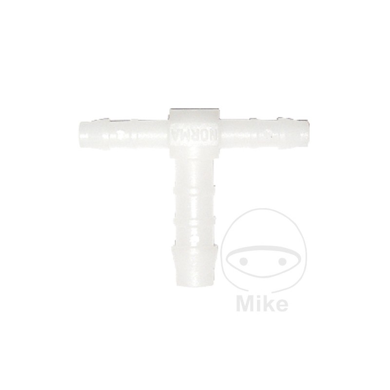 Pack of 10 T-shaped hose connectors with reduction fitting PVC TRS 3-4-3 MM 158.32.77