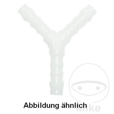 Pack 10 conectores de manguera en forma Y PVC YS6 6 MM 158.33.92