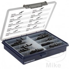 HERTH+BUSS Assorted box of 60 hose connectors 168.01.18