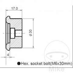 DAYTONA Handlebar weights 730.08.90