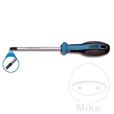 HAZET Destornillador con agujero TORX T 27 H 632.36.95