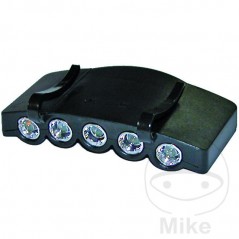 Headlamp with clips to attach the cap LED 147.02.69