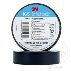 3M Cinta aislante de vinilo 165 19 MM X 25 M TEMFLEX 562.04.15
