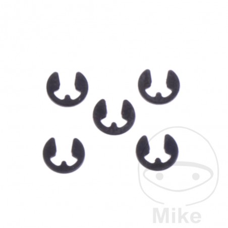 DELLORTO Set 5 needle clip suitable for carburettor needles 10-17.5 MM 724.57.23