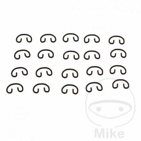 JMP Set of 20 piston pin clips 10 MM 776.03.29