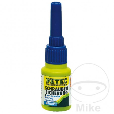 PETEC Medium strength screw fixing glue 10 GR 557.90.16