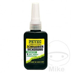 PETEC Pegamento fijador de tornillo alta resistencia 50 GR 557.92.97
