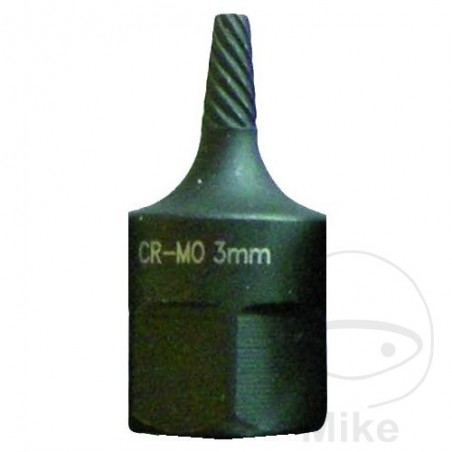 CONDOR screw extractor tip 3/8 3 MM 605.03.01