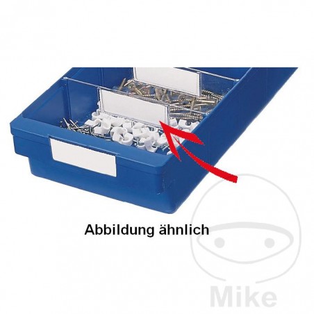 LA-KA-PE Pack 8 labels for storage box 186 MM 694.69.66