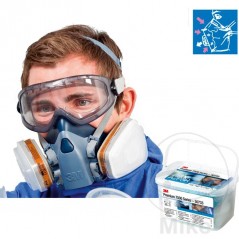 3M Half mask kit for painting PREMIUM 7500 A2/P3 227.32.66VAR