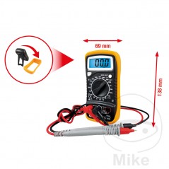 digital multimeter with test leads 609.03.56