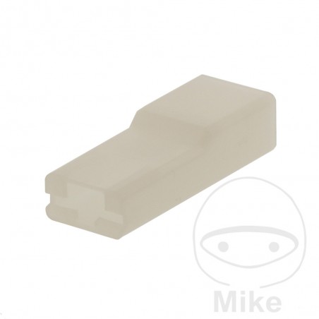 JMP 1 pole flat female insulated cable connector 158.03.77