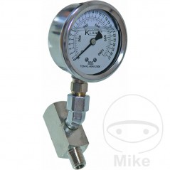 Hydraulic pressure gauge / foot pump 1000 BAR 3/8 617.08.15