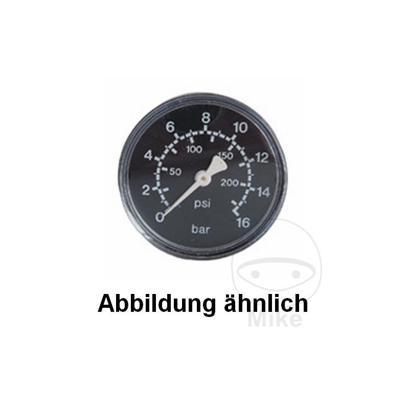 Compressed air safety pressure gauge 0-10 BAR 656.10.88
