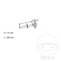 FEHLING Juego semimanillares de moto 22 MM D37 730.00.05