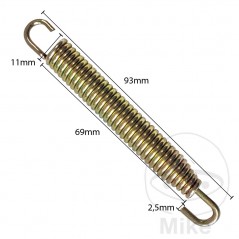 JMP Set of 4 silent exhaust springs 90 MM 764.00.48