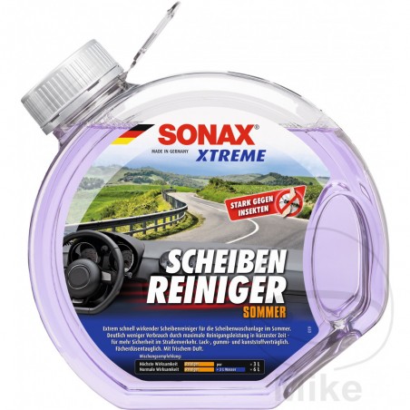 SONAX Limpiador de parabrisas listo para usar XTREME SUMMER 3L 556.66.03