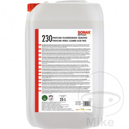 SONAX Limpiador de llantas PLUS 25L 556.75.73