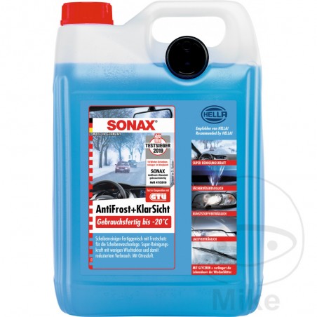 SONAX Antifreeze Windshield Cleaner CITRUS READY-MIX 5L 557.70.30
