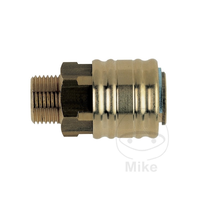 Conector de manguera aire comprimido con rosca externa A 1/4 656.04.60